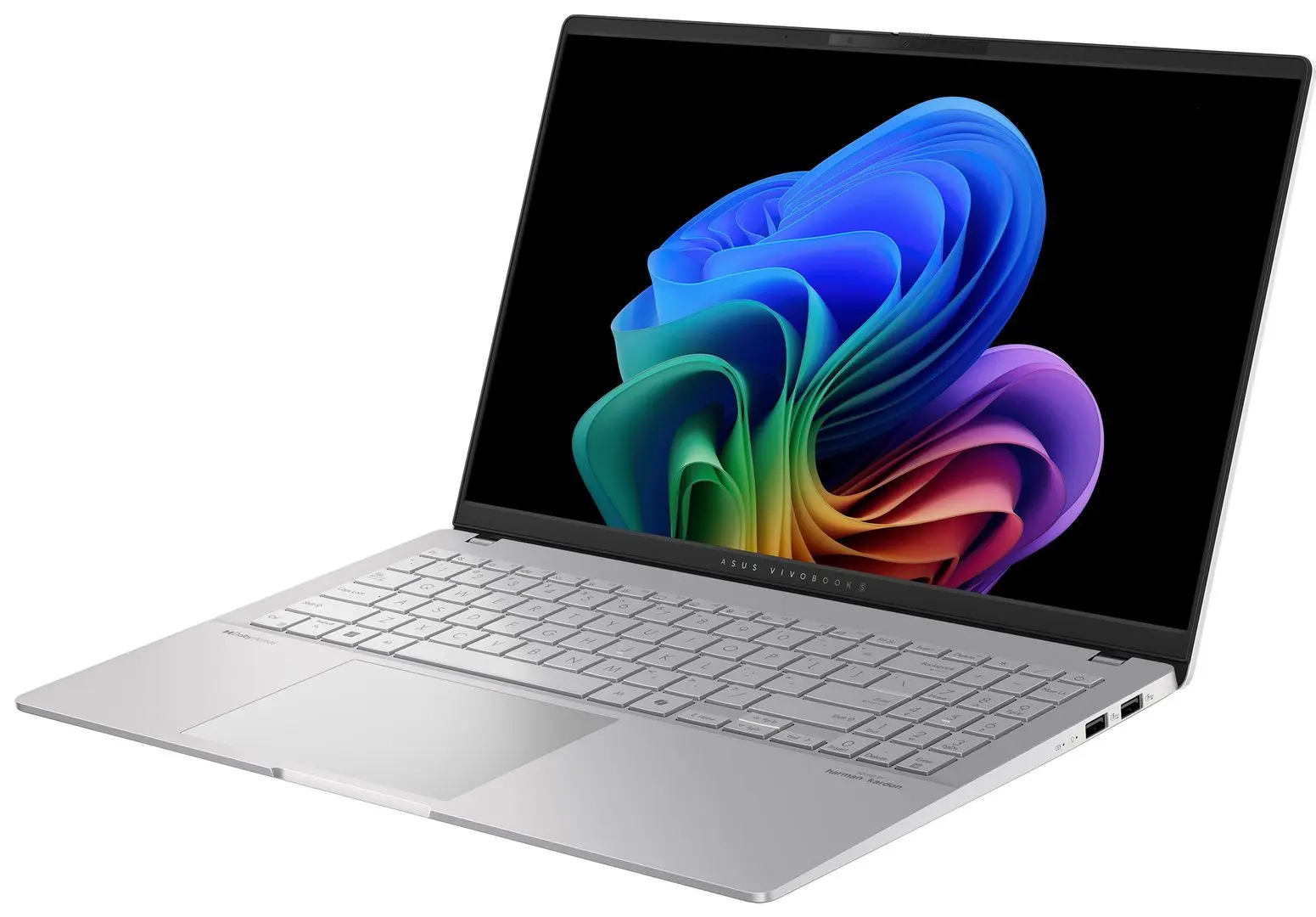 Laptop Asus Vivobook S 15 S5507QA-MA007W Qualcomm Snapdragon X Plus X1P 42 100 16GB LPDDR5X/1TB SSD W11H (Cool Silver) - 2