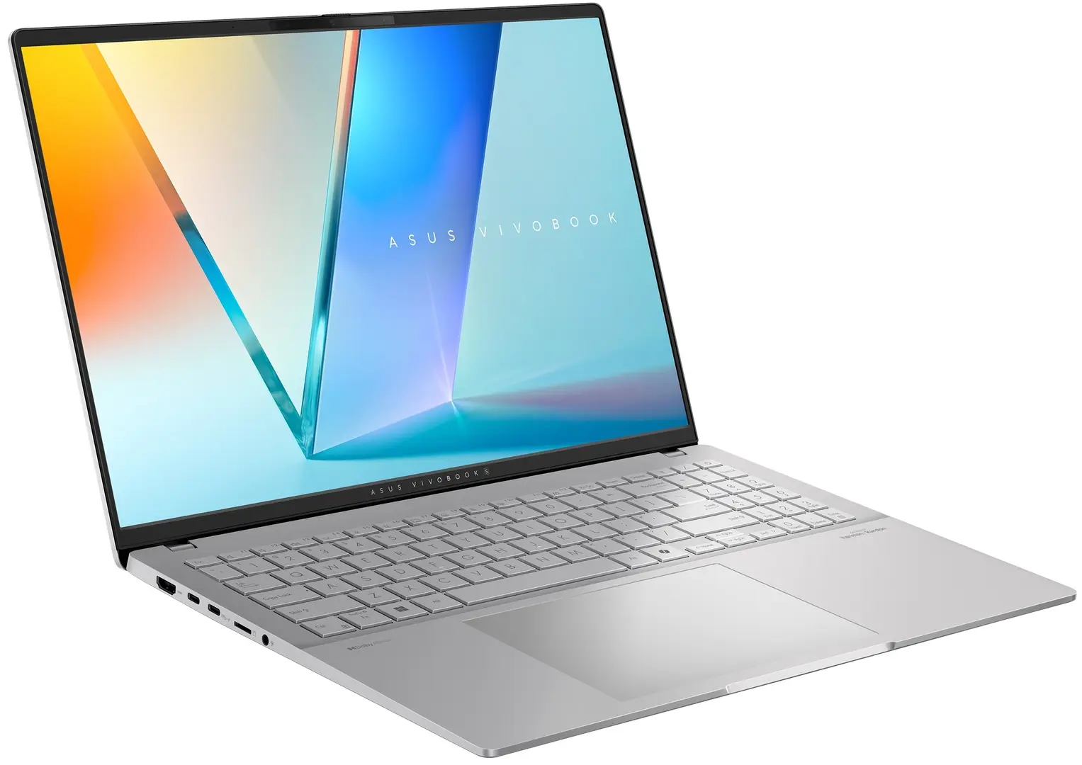 Ноутбук Asus Vivobook S 16 OLED M5606KA AMD Ryzen AI 7 350 1x24GB DDR5/1TB SSD (Cool Silver) - 2