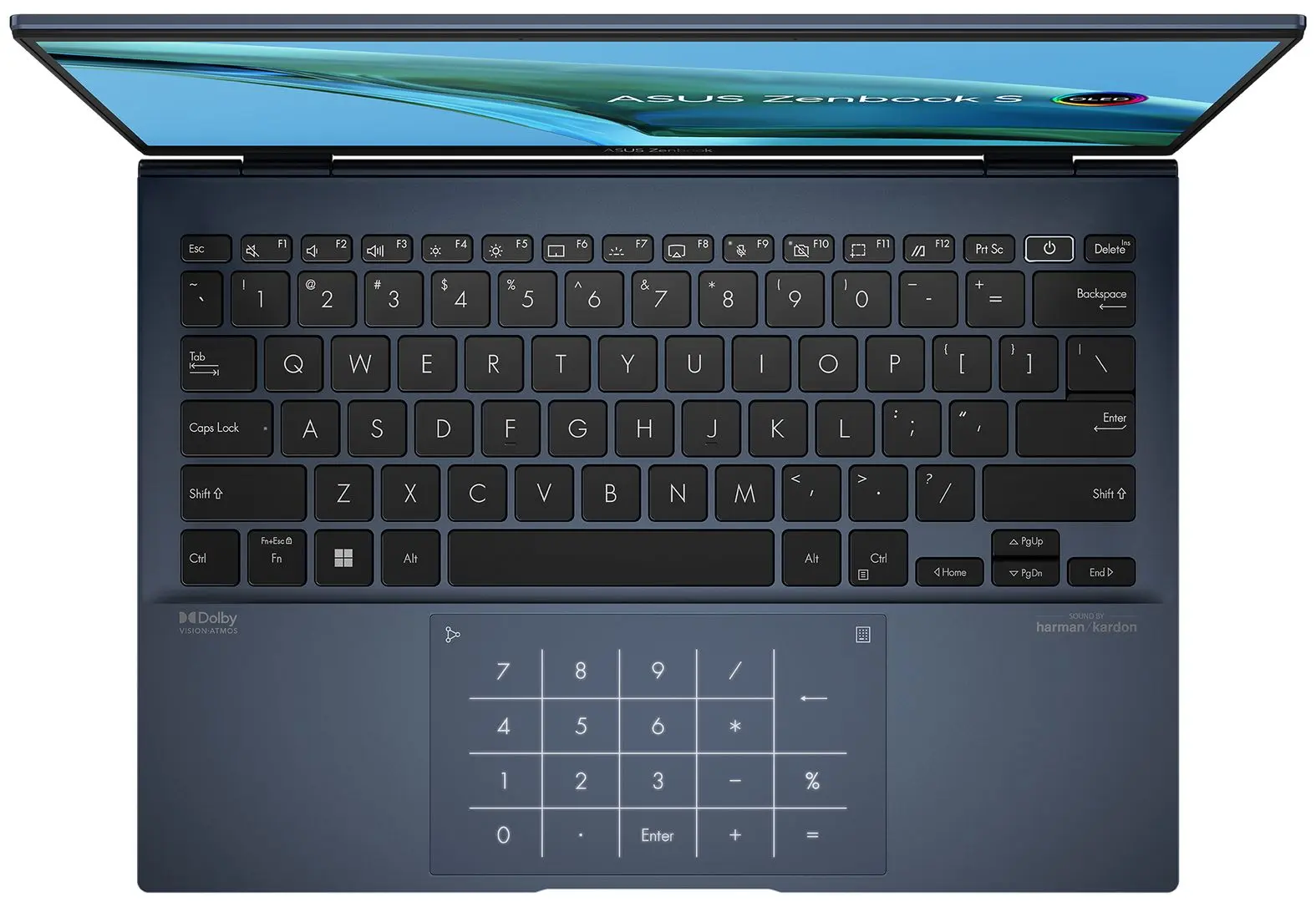 Ноутбук Asus Zenbook 13 UM5302 AMD Ryzen 7 6800U 16GB LPDDR5/512GB SSD W11Home (Blue)