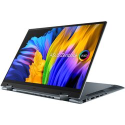 Laptop Asus Zenbook 14 Flip OLED UP5401ZA-KN044X Intel Core i5-12500H 16GB DDR5/512GB SSD (Pine Grey) Thumb