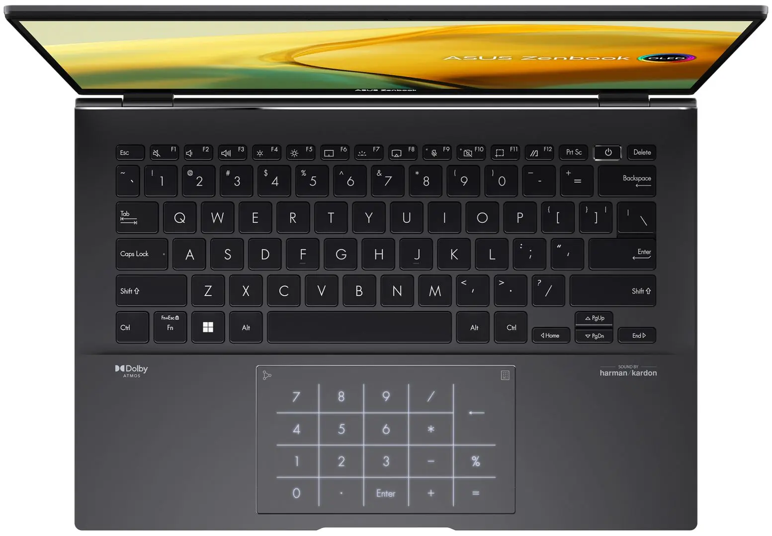 Laptop Asus Zenbook 14 OLED UM3402YA AMD Ryzen 5 7530U 16GB DDR4/1TB SSD (Jade Black)