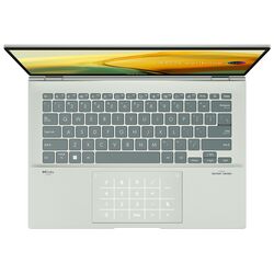 Laptop Asus Zenbook 14 OLED UX3402ZA Intel Core i5-1240P 16GB LPDDR5/1TB SSD W11P (Aqua Celadon) Thumb