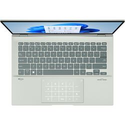 Ноутбук Asus Zenbook 14 OLED UX3402ZA-KP125X Intel Core i5-1240P 16GB DDR5/512GB SSD W11P (Aqua Celadon) Thumb