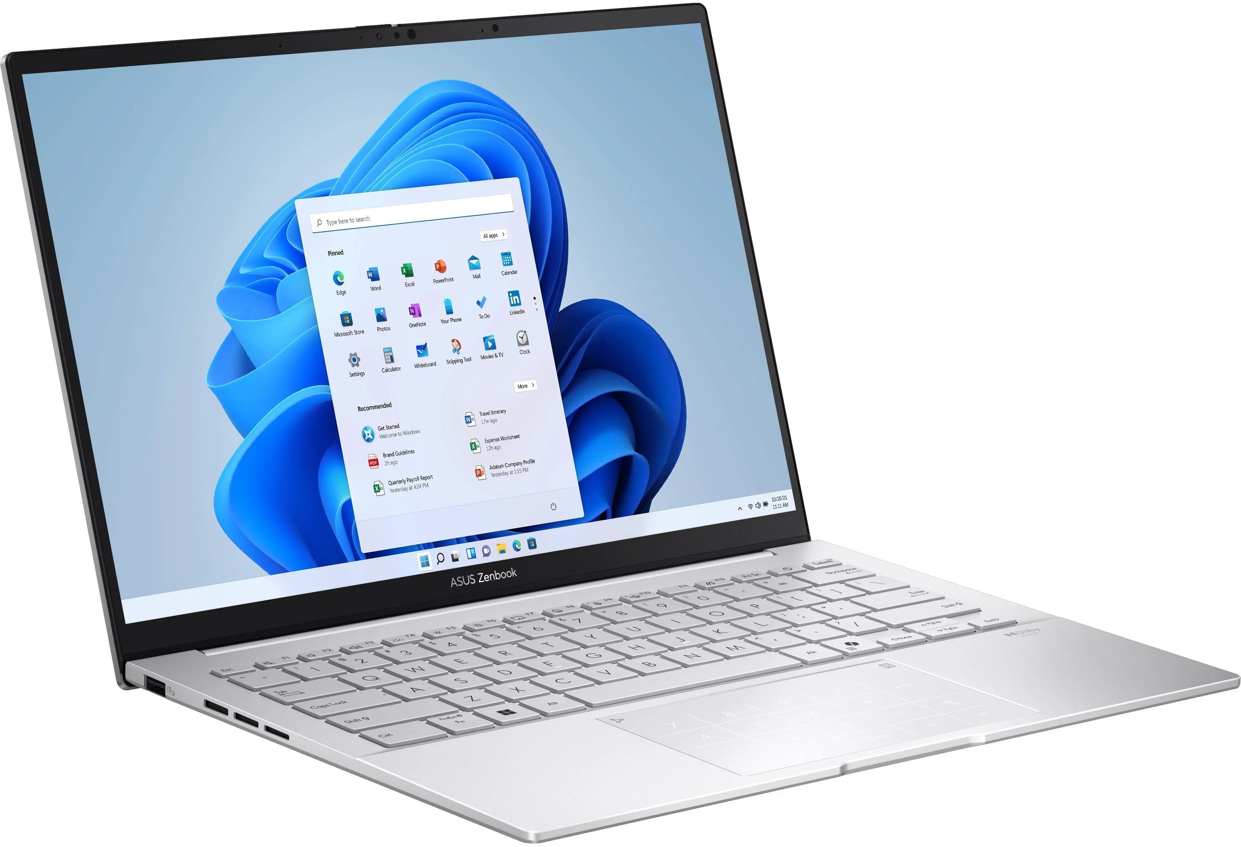 Ноутбук Asus Zenbook 14 OLED UX3405CA Ultra 9 285H 16GB/1TB NoOS (Foggy Silver) - 3