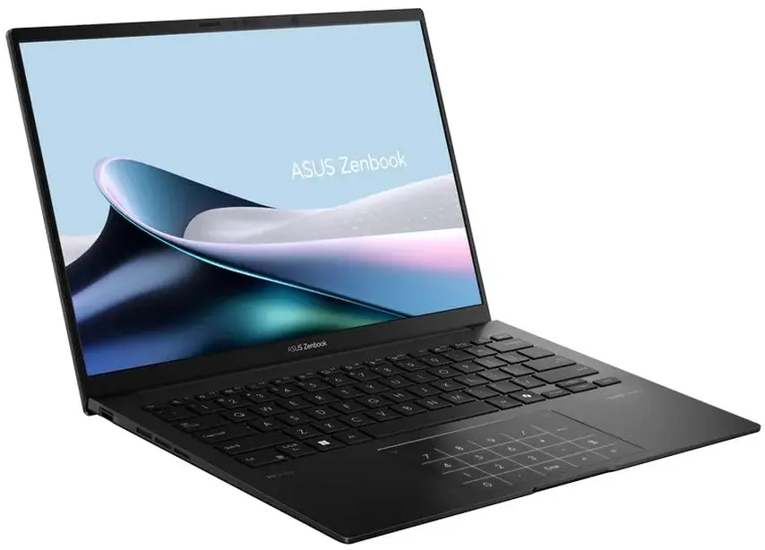 Ноутбук Asus Zenbook 14 OLED UX3406HA AMD Ryzen 7 8840HS 16GB DDR5/1TB SSD (Black) - 4