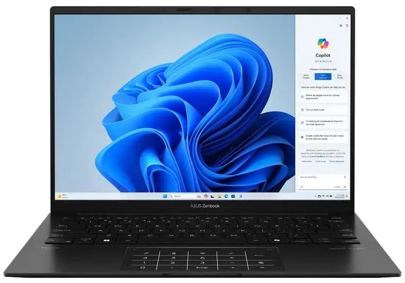 Ноутбук Asus Zenbook 14 OLED UX3406HA AMD Ryzen 7 8840HS 16GB DDR5/1TB SSD (Black)