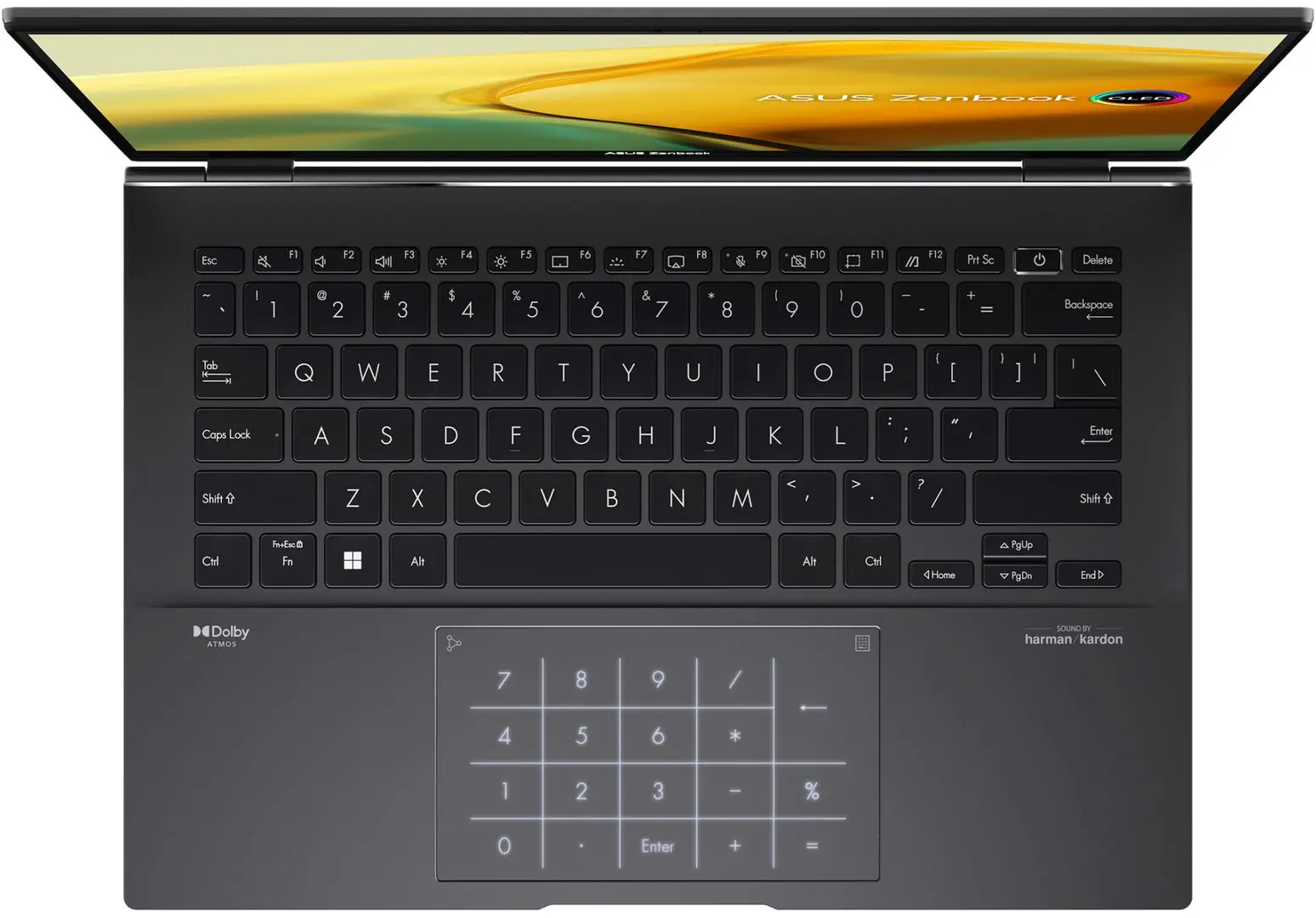 Laptop Asus Zenbook 14 UM3402YA AMD Ryzen 7 7730U 16GB DDR5/1TB SSD (Jade Black)