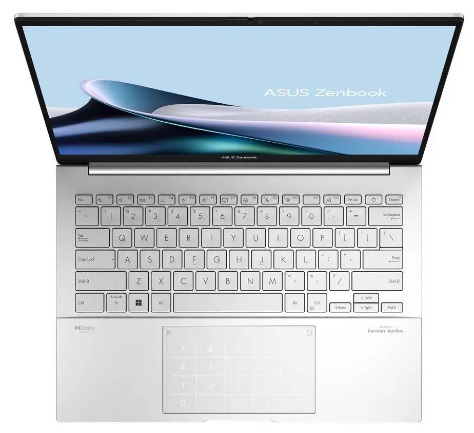 Ноутбук Asus Zenbook 14 UX3405MA-PP067X Intel Core Ultra 5 125H 1x16GB DDR5/512GB SSD (Foggy Silver) - 4