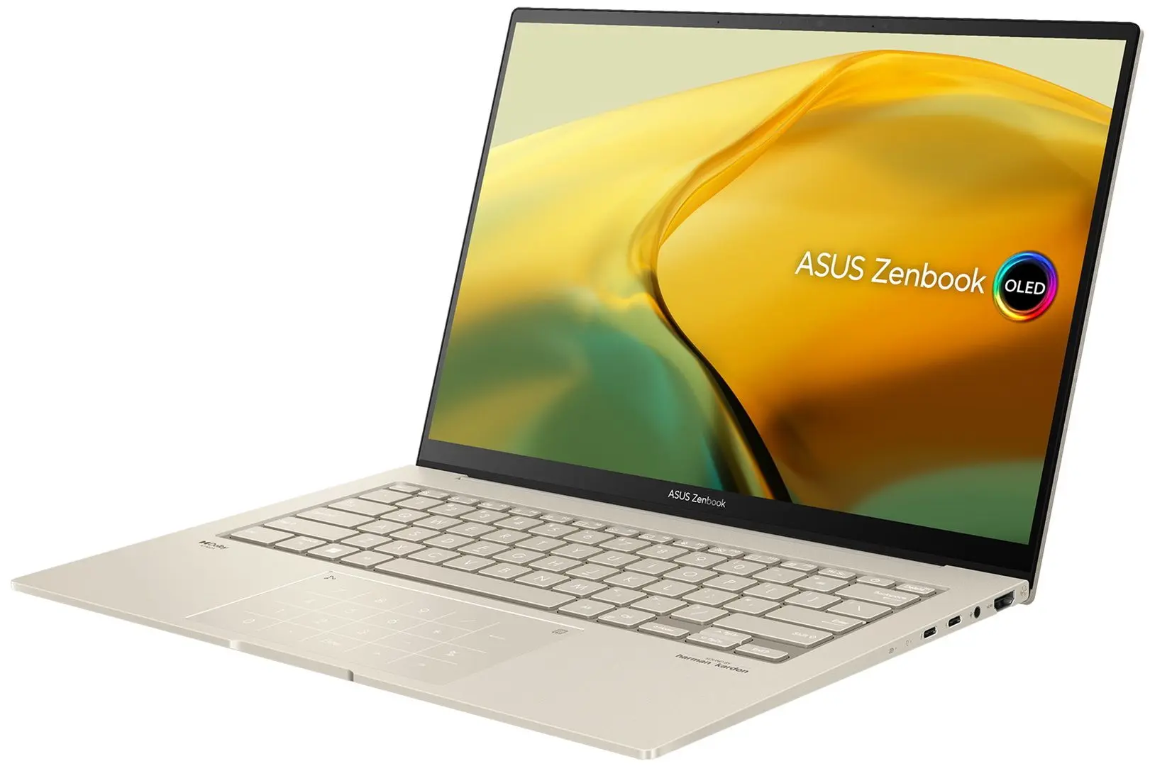 Laptop Asus Zenbook 14X OLED UX3404VA-M3090X Intel Core i9-13900H 16GB DDR5/1TB W11Pro (Beige)