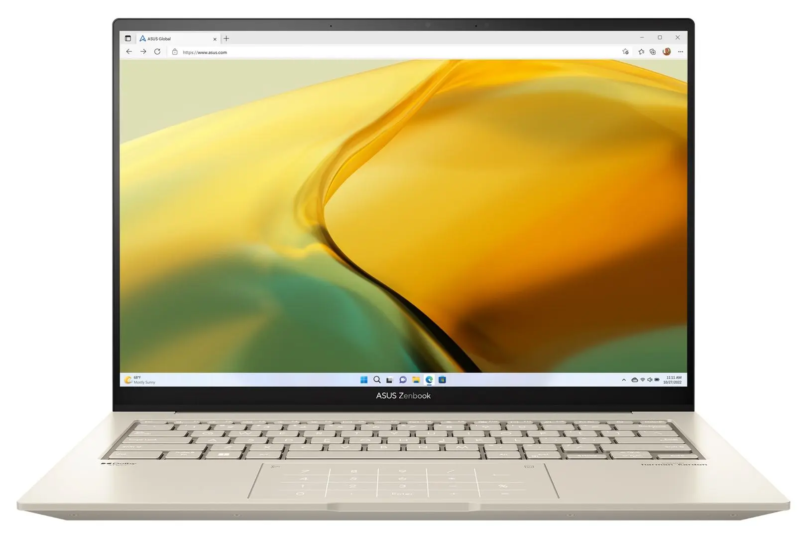 Ноутбук Asus Zenbook 14X OLED UX3404VC Intel Core i9-13900H 32GB DDR5/1TB SSD (Sandstone Beige)