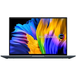 Laptop Asus Zenbook 14X OLED UX5400EG Intel Core i7-1165G7 16Gb DDR4/1TB SSD (Pine Grey) Thumb