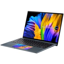 Laptop Asus Zenbook 14X OLED UX5400EG Intel Core i7-1165G7 16Gb DDR4/1TB SSD (Pine Grey) Thumb