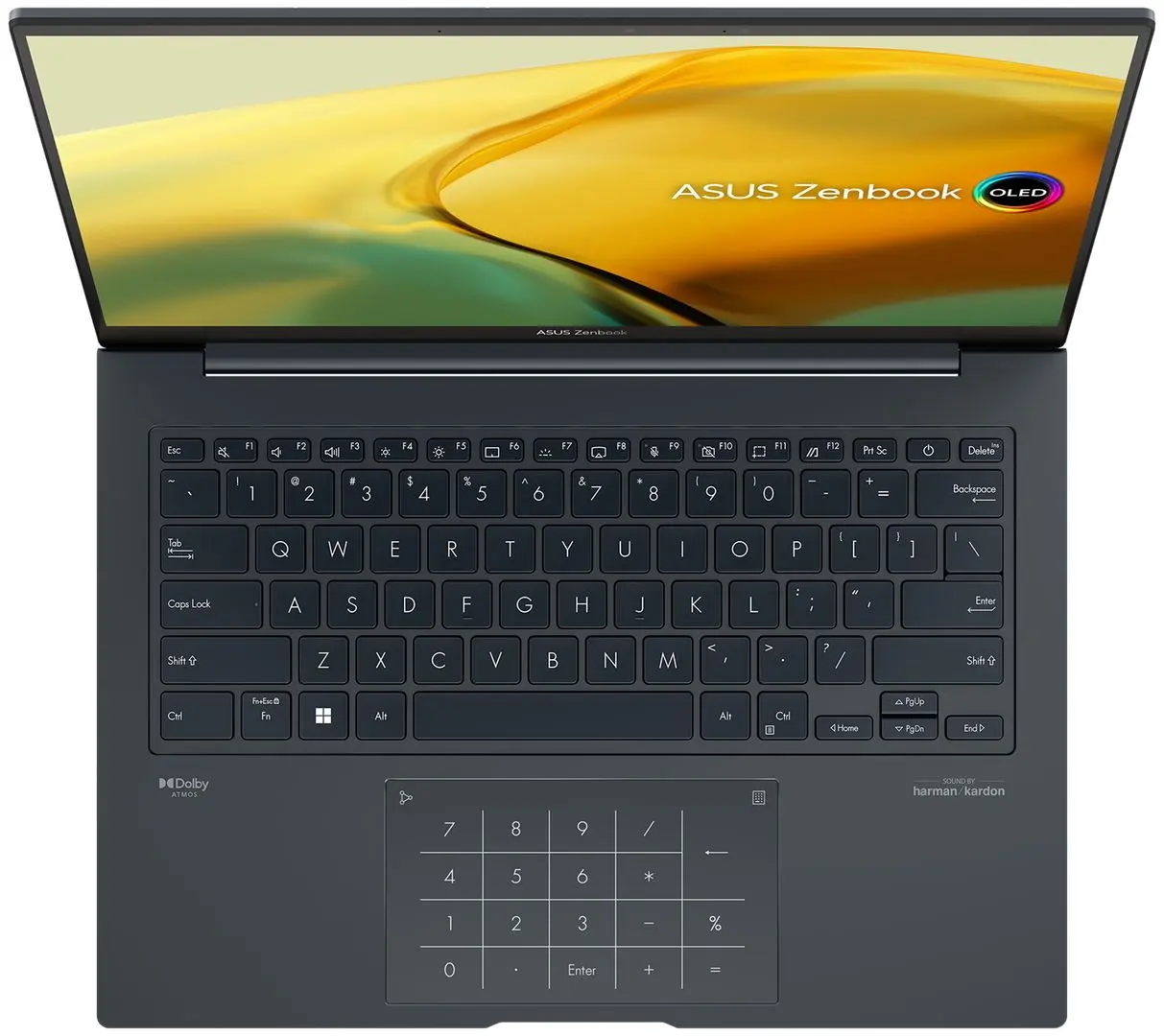 Ноутбук Asus Zenbook 14X UX3404VC-M9134X Intel Core i7-13700H 16GB DDR5/1TB SSD W11P (Grey) - 2