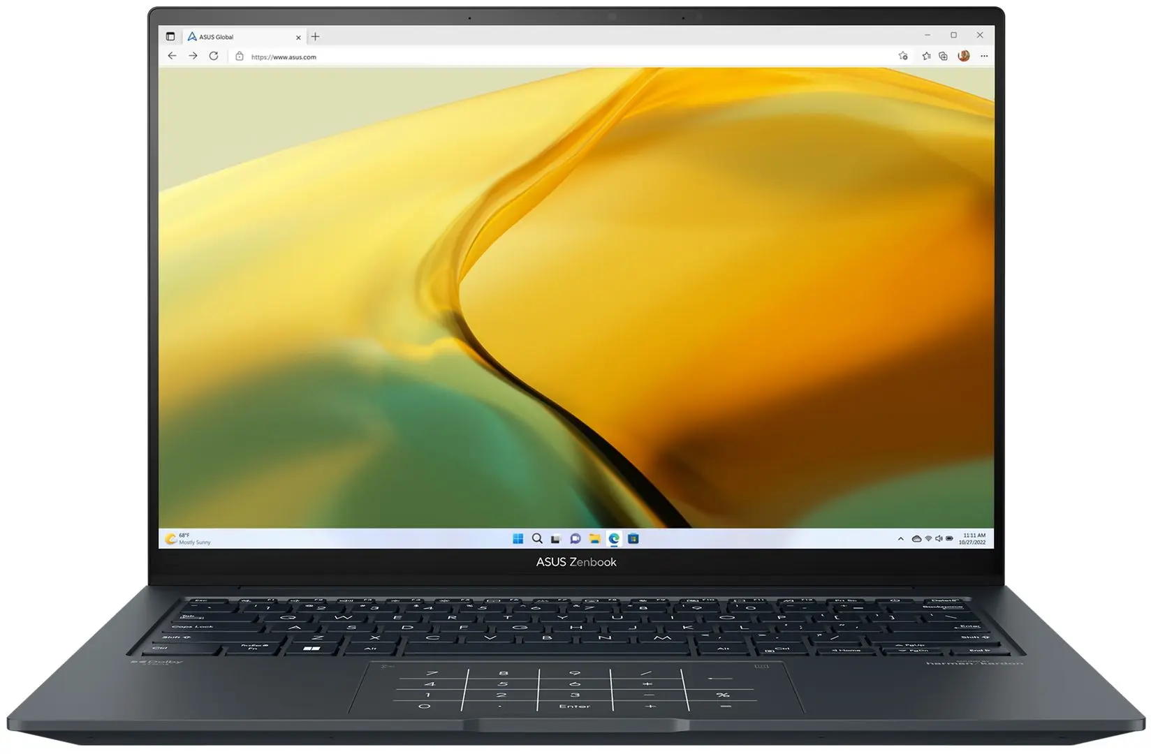 Ноутбук Asus Zenbook 14X UX3404VC-M9134X Intel Core i7-13700H 16GB DDR5/1TB SSD W11P (Grey)