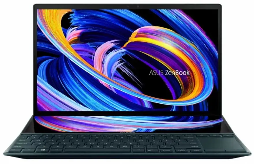 Ноутбук Asus ZenBook Duo 14 UX482EGR-HY355W Intel Core i7-1195G7 16GB LPDDR4x/1TB SSD (Celestial Blue)