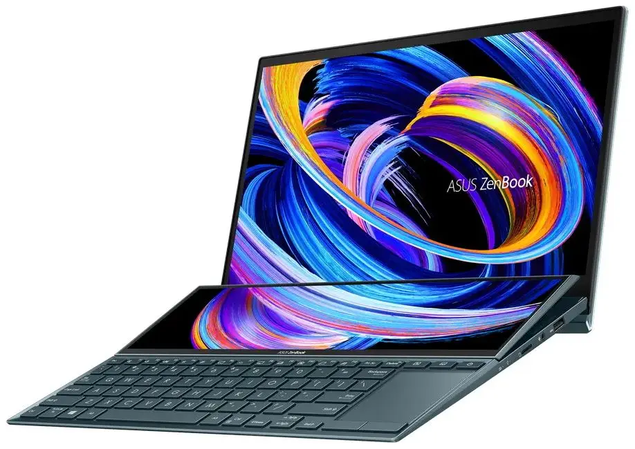 Laptop Asus ZenBook Duo 14 UX482EGR-HY356W Intel Core i7-1195G7 32GB DDR4/1TB SSD (Celestial Blue)