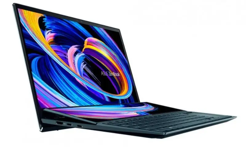 Laptop Asus Zenbook Duo UX482EG Intel Core i7-1165G7 16GB DDR4/512GB SSD (Celestial Blue) - 2