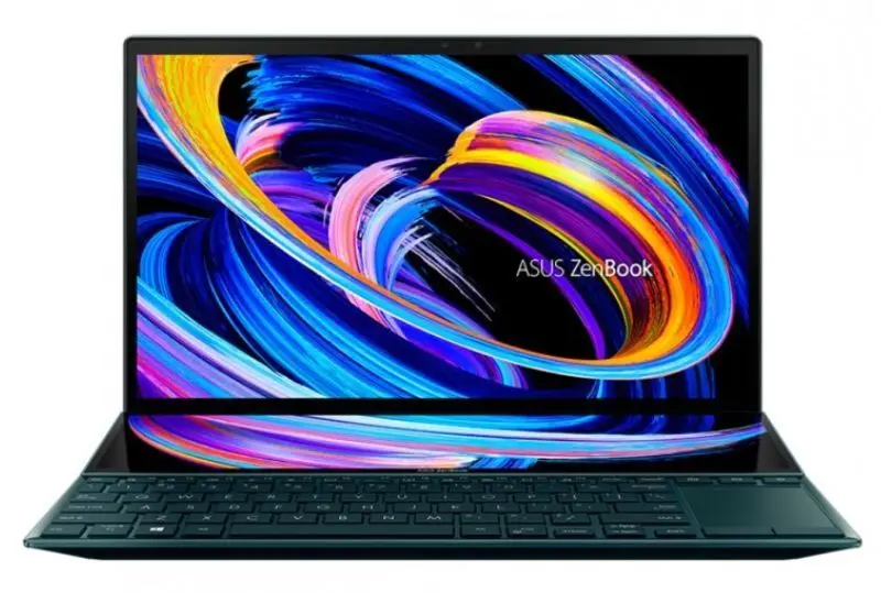 Laptop Asus Zenbook Duo UX482EG Intel Core i7-1165G7 16GB DDR4/512GB SSD (Celestial Blue)
