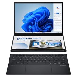 Ноутбук Asus Zenbook Duo UX8406MA-PZ075X Intel Core Ultra 7 155H 1x16GB DDR5/1TB SSD (Inkwell Grey)