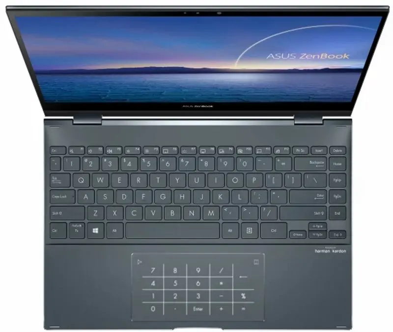 Laptop Asus ZenBook Flip 13 UX363EA-HP555W Intel Core i5-1135G7 16GB DDR4/512GB SSD (Pine Grey)