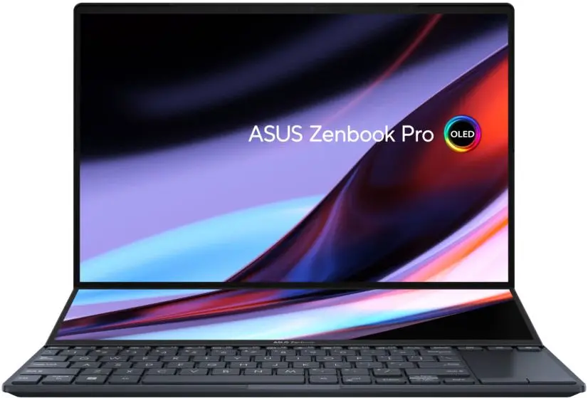 Laptop Asus Zenbook Pro 14 Duo OLED UX8402VU Intel Core i7-13700H 16GB DDR5/1TB SSD (Tech Black)