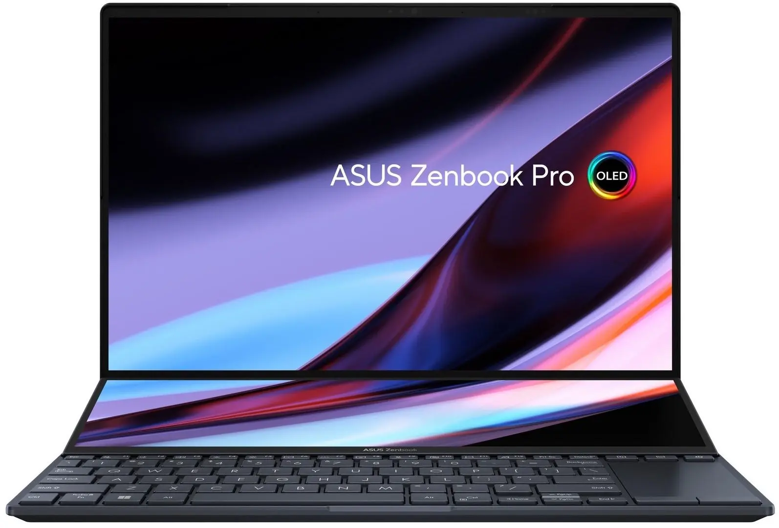 Ноутбук Asus Zenbook Pro 14 Duo OLED UX8402ZA-M3027X Intel Core i7-12700H 16GB DDR5/1TB SSD W11P (Tech Black)