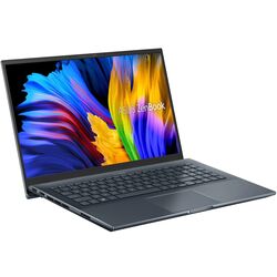 Ноутбук Asus Zenbook Pro 15 OLED UM5500QE-KY271W AMD Ryzen 9 5900HX 16GB DDR4/1TB SSD (Pine Grey) Thumb