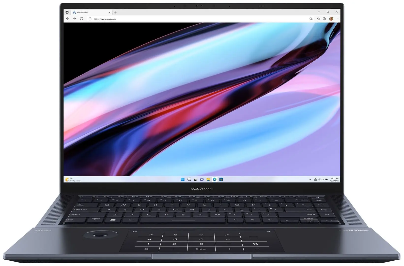 Ноутбук Asus Zenbook Pro 16X OLED UX7602ZM-ME149X Intel Core i7-12700H 32GB DDR5/1TB SSD W11P (Tech Black)