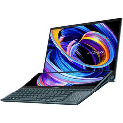 Laptop Asus Zenbook Pro Duo 15 OLED UX582HM Intel Core i7-11800H 16GB DDR4/1TB SSD (Celestial Blue) Thumb