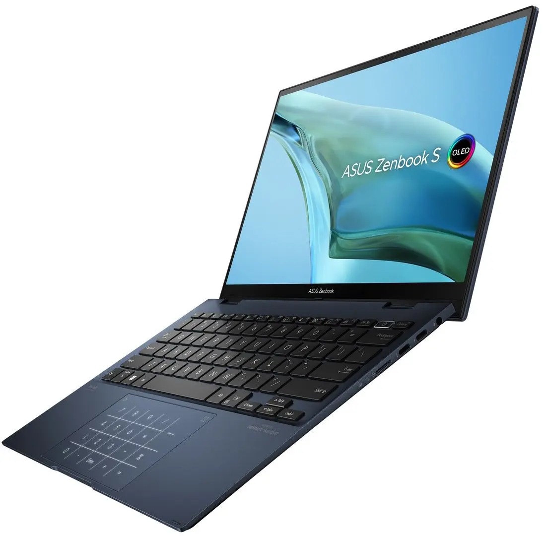 Laptop Asus Zenbook S 13 Flip OLED UP5302ZA-LX084W Intel Core i7-1260P 16GB DDR5/1TB SSD W11H (Ponder Blue)