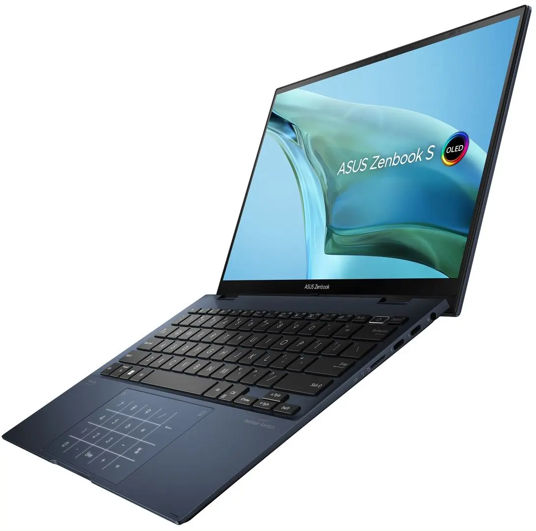 Ноутбук Asus Zenbook S 13 Flip OLED UP5302ZA-LX084X Intel Core i7-1260P 16GB DDR5/1TB SSD (Ponder Blue)