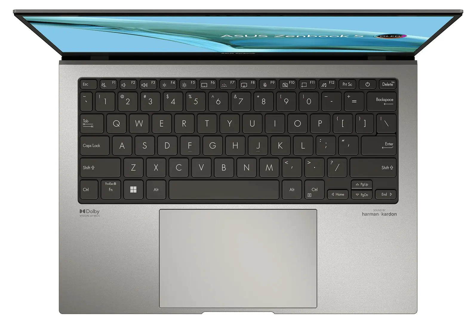 Ноутбук Asus Zenbook S 13 OLED UX5304VA Intel Core i7-1355U 16GB DDR5/1TB SSD (Basalt Grey) - 2