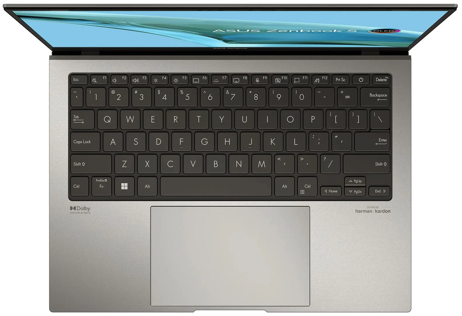 Ноутбук Asus Zenbook S 13 OLED UX5304VA-NQ138X Intel Core i7-1355U 32GB DDR5/1TB W11Pro (Grey) - 2