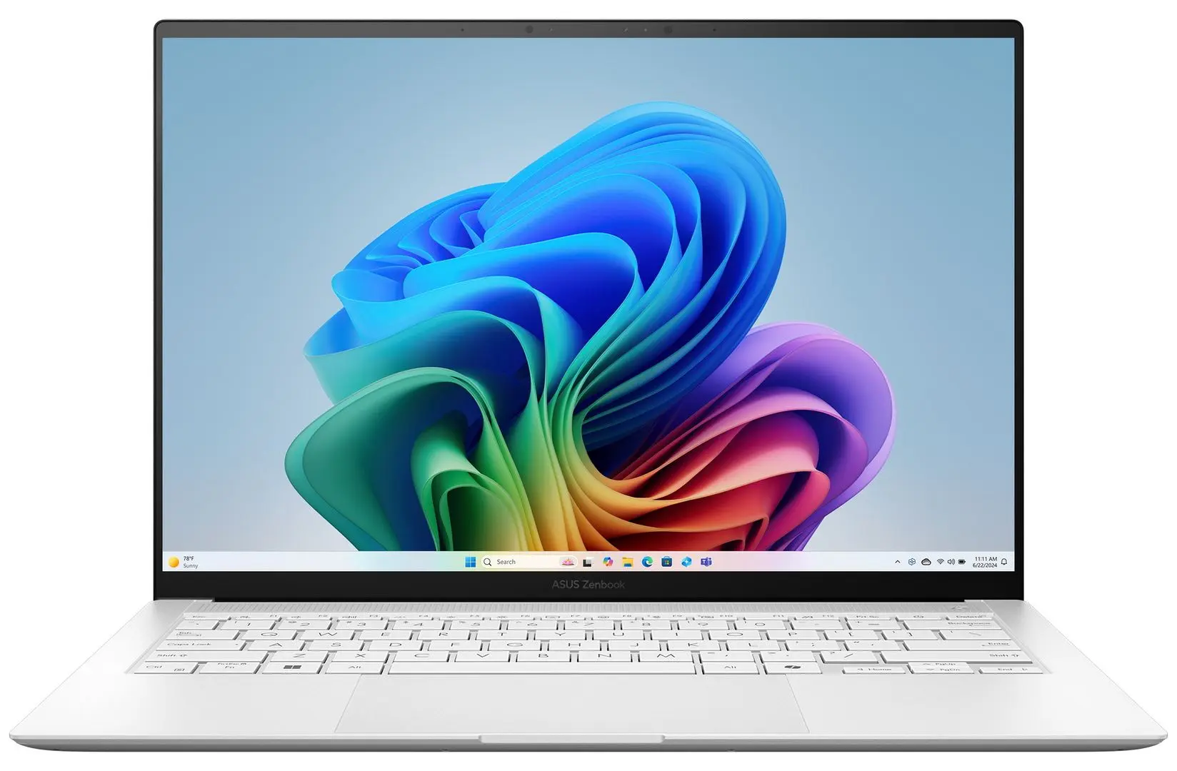 Ноутбук Asus Zenbook S 14 UX5406SA-PZ278X Intel Core Ultra 7 258V 32GB LPDDR5X/1TB SSD W11P (Scandinavian White)