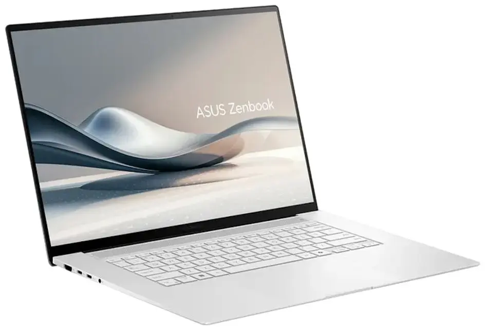 Ноутбук Asus Zenbook S 16 OLED UM5606WA AMD Ryzen AI 9 HX 370 32GB DDR5/1TB SSD (Scandinavian White) - 2