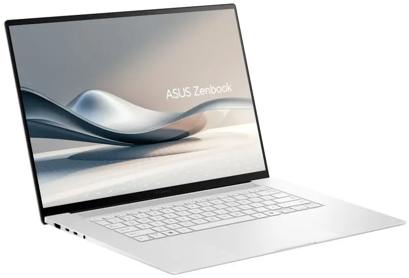 Laptop Asus Zenbook S16 UM5606WA-RK276X AMD Ryzen AI 9 HX 370 32GB LPDDR5X/1TB SSD W11P (Scandinavian White) - 3