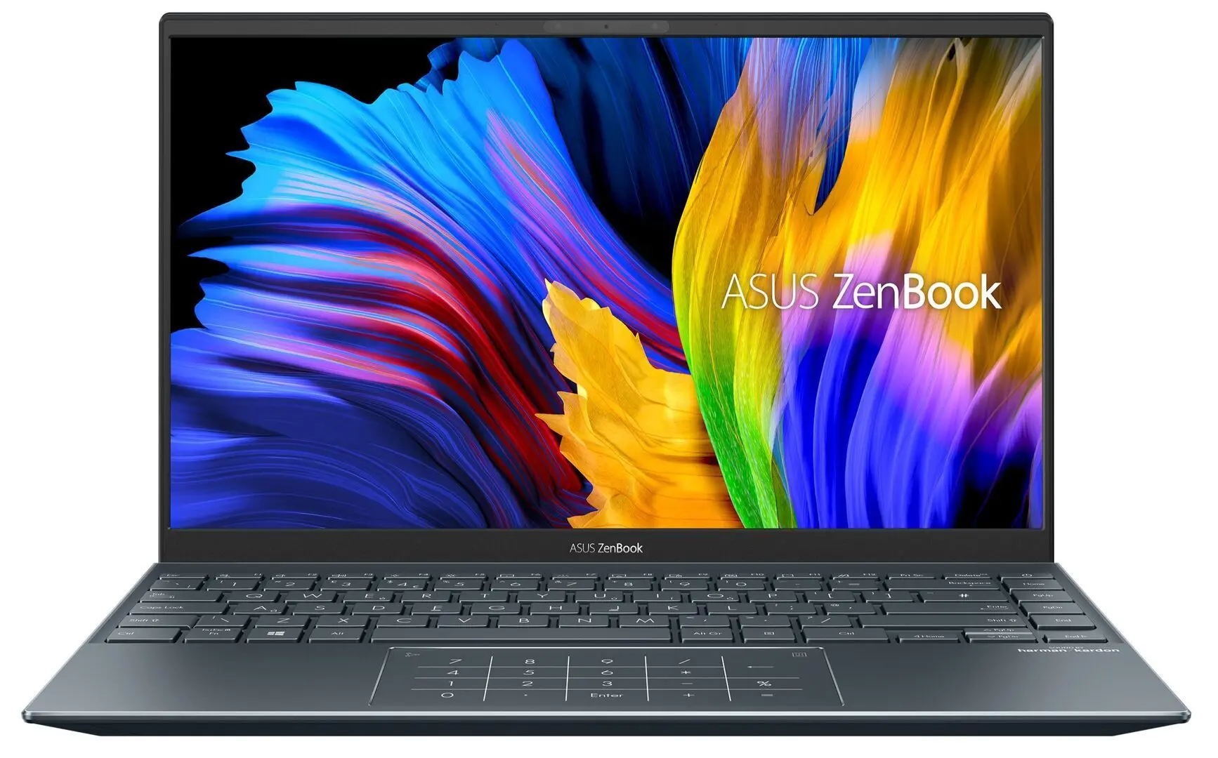 Laptop Asus Zenbook UM425QA AMD Ryzen 7 5800H 16GB DDR4/512GB SSD (Pine Grey)