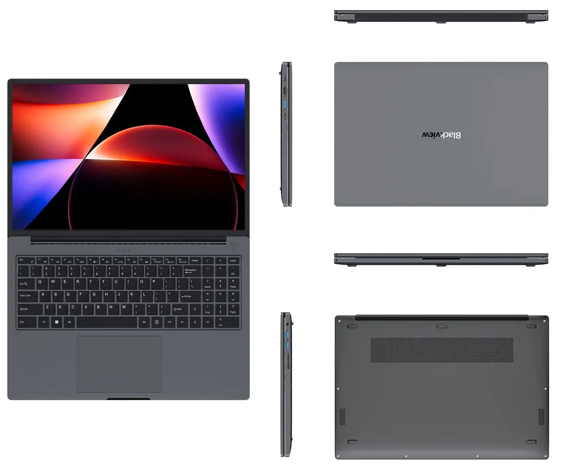 Laptop Blackview AceBook 12 Intel Core i5-12450H 1x16GB DDR4/512GB SSD W11P (Starry Grey)