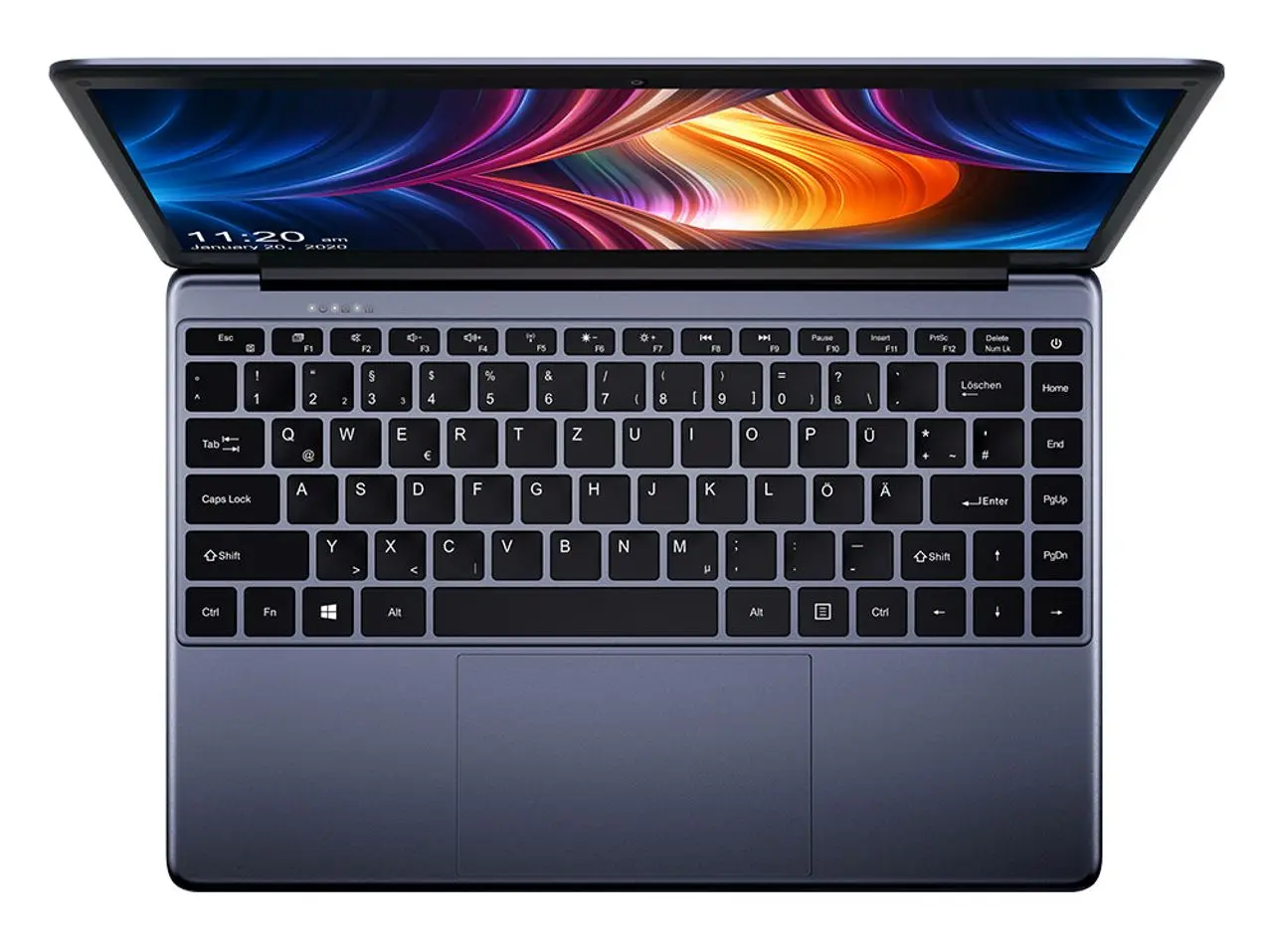 Laptop Chuwi Herobook Pro Intel Celeron N4020 8GB DDR4/256GB SSD W11Home (Space Grey)