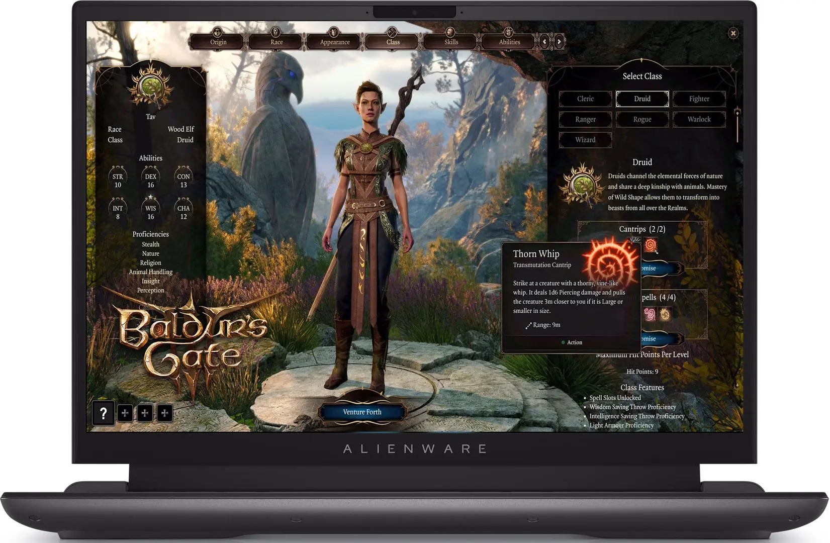 Laptop Dell Alienware M16 R1 Intel Core i9-13900HX 32GB DDR5/1TB SSD (Black)