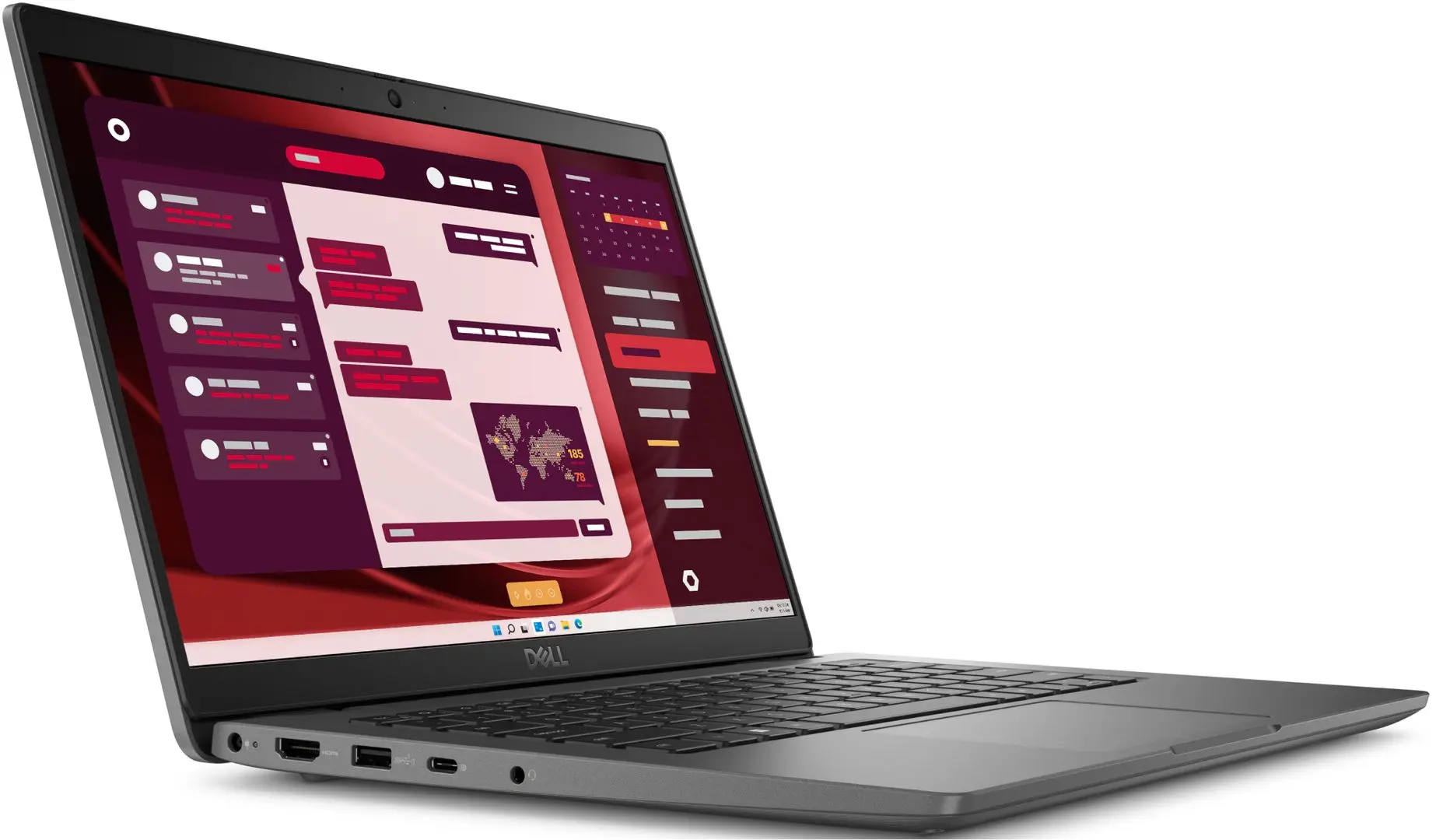 Laptop Dell Latitude 3450 Intel Core i7-1355U 2x8GB DDR5/512GB SSD Ubuntu (Gray)