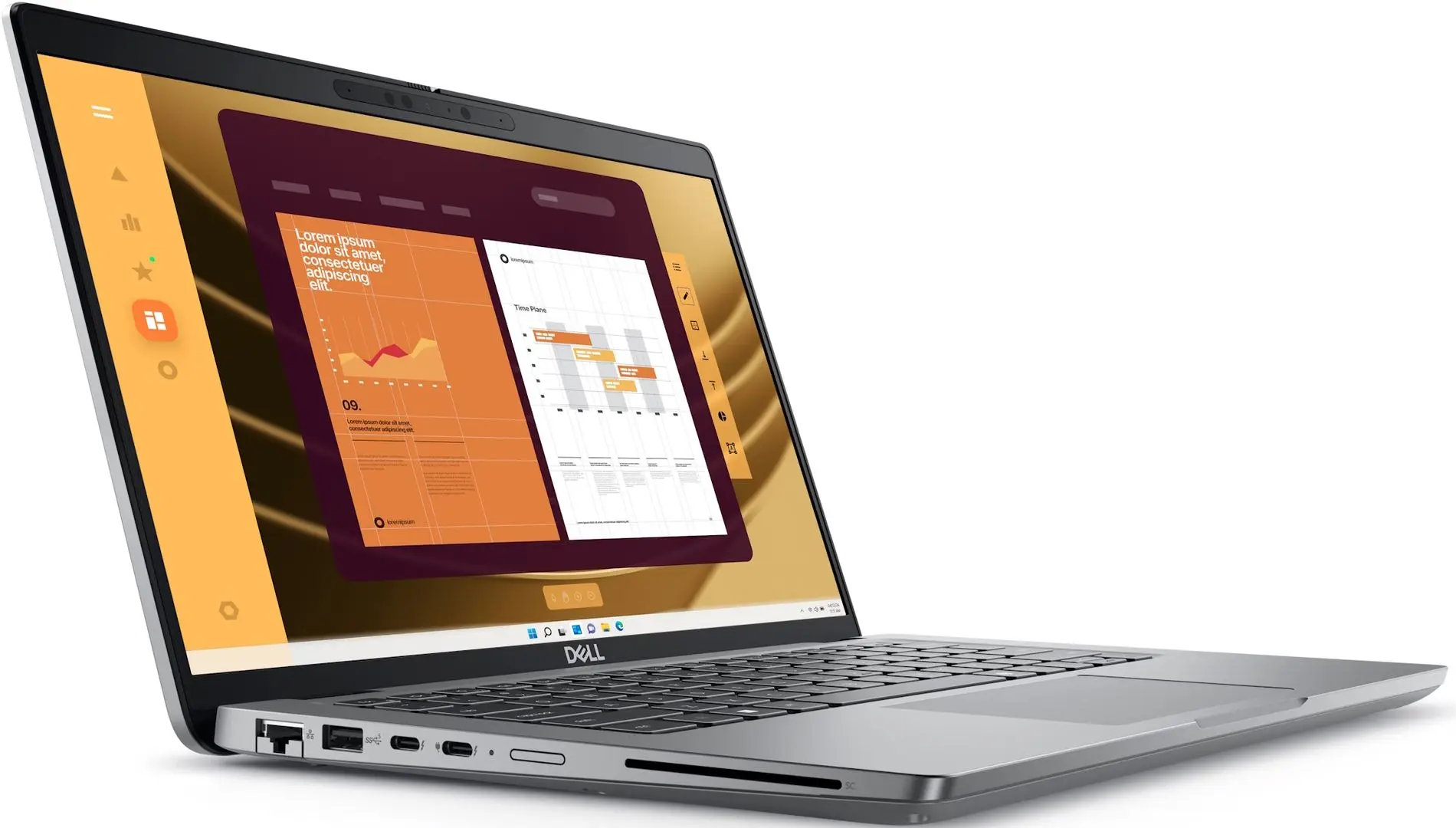 Laptop Dell Latitude 5450 Intel Core Ultra 7 165U 2x16GB DDR5/512GB SSD W11Pro (Grey)