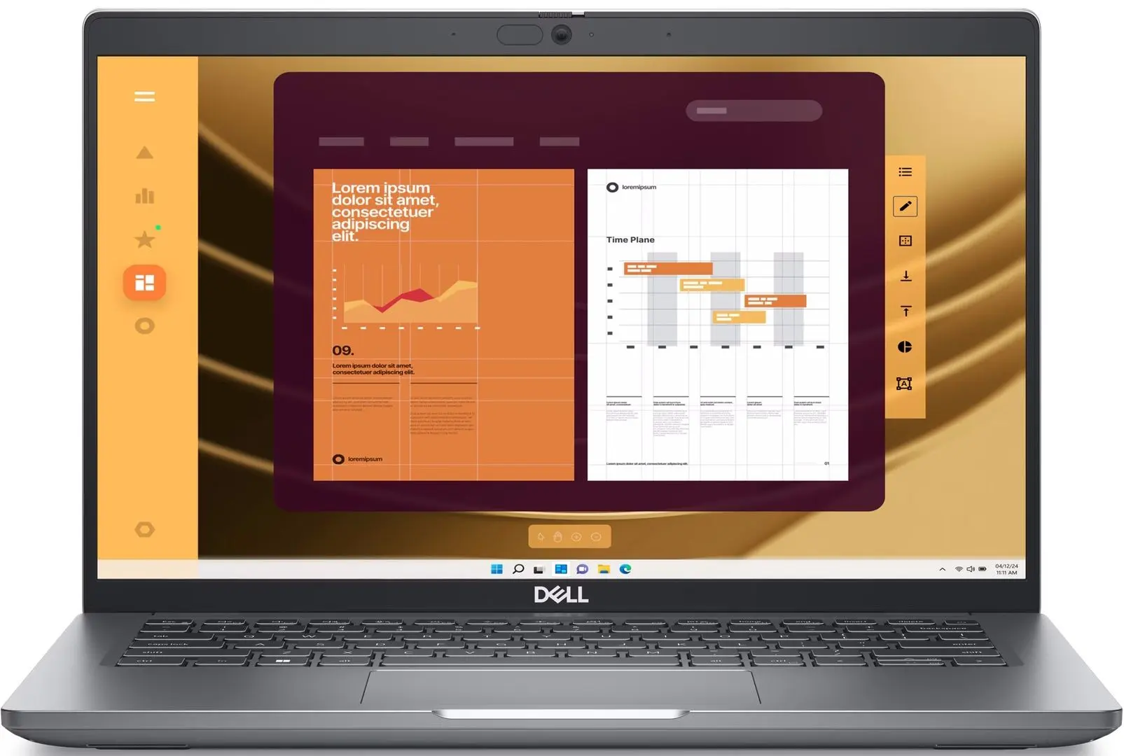 Laptop Dell Latitude 5450 Intel Core Ultra 7 165U 2x8GB DDR5/1TB SSD W11P (Grey)