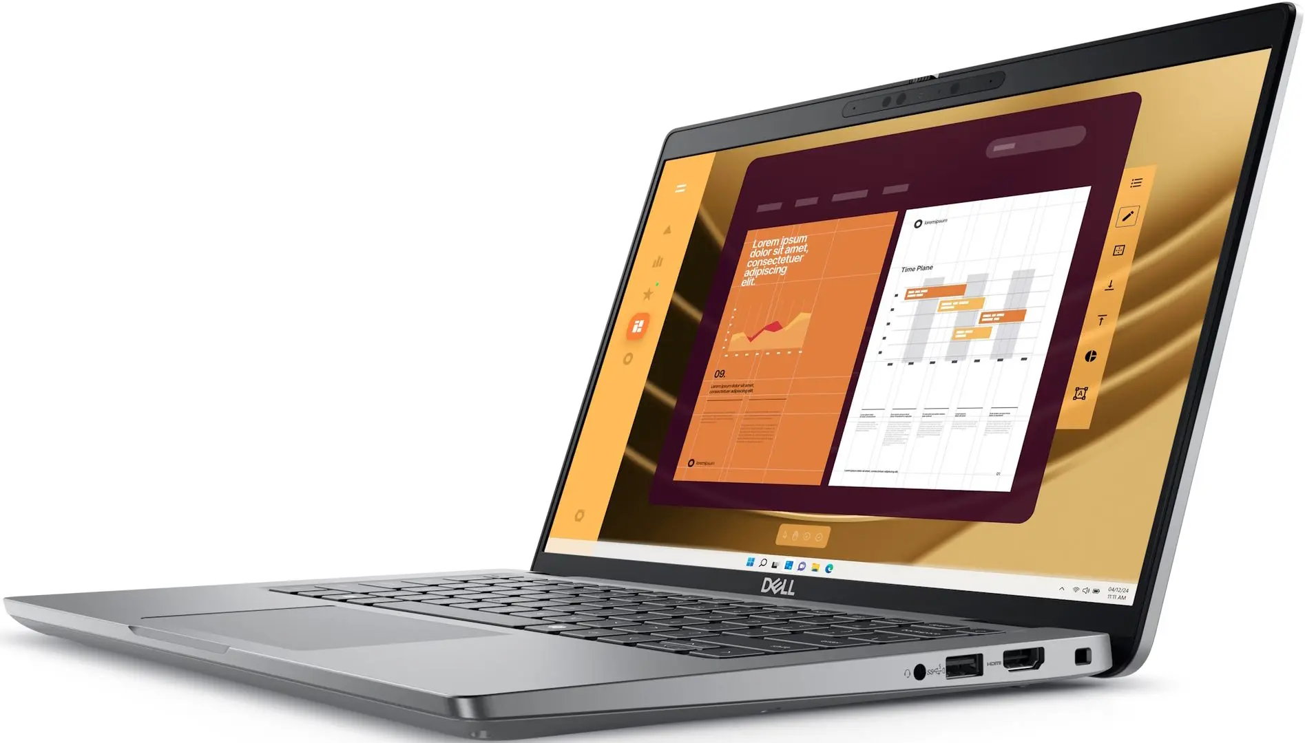 Laptop Dell Latitude 5450 Intel Core Ultra 7 165U 2x8GB DDR5/1TB SSD W11Pro (Grey)