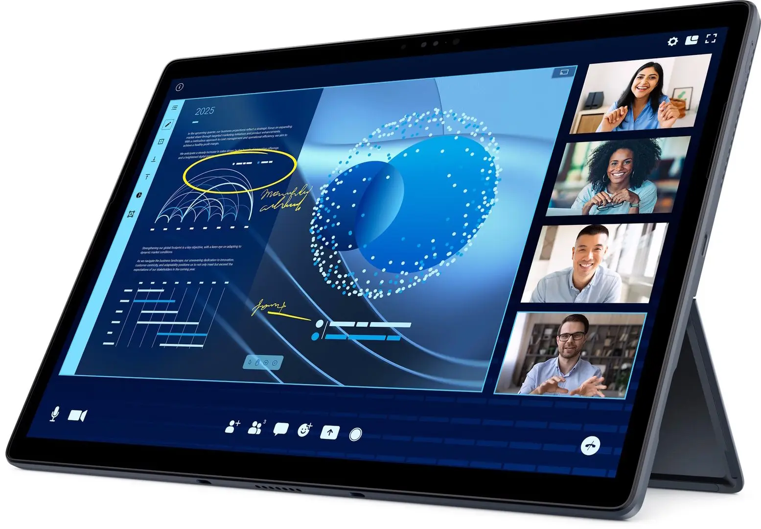 Ноутбук Dell Latitude 7350 Detachable Intel Core Ultra 7 164U 16GB LPDDR5x/512GB SSD (Gray)