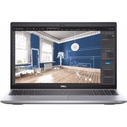 Laptop Dell Precision 3560 Intel Core i5-1145G7 16GB DDR4/512GB SSD W11Pro Repack (Grey)