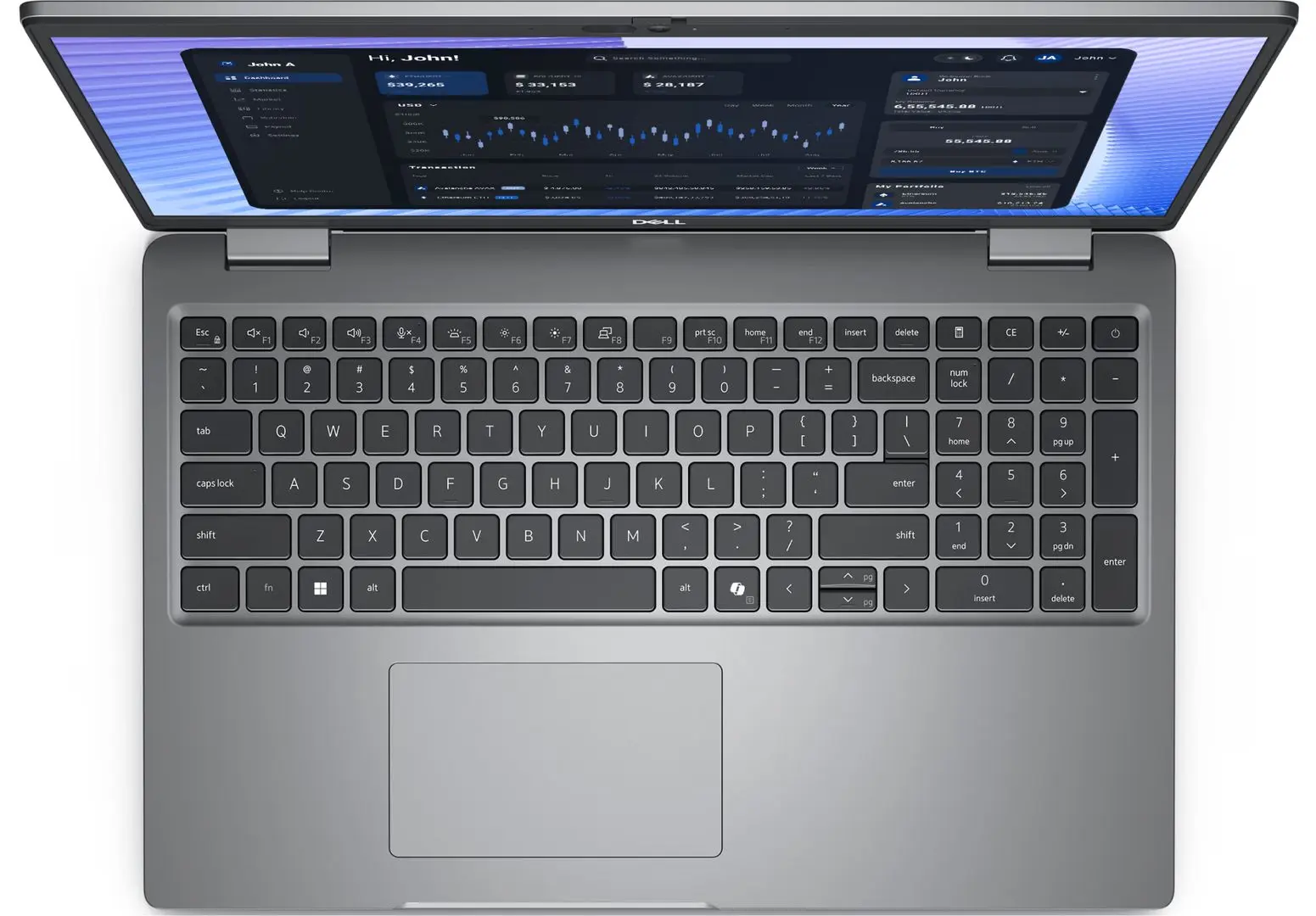 Laptop Dell Precision 3590 Intel Core Ultra 7 155H 2x16GB DDR5/512GB SSD W11Pro (Gray)