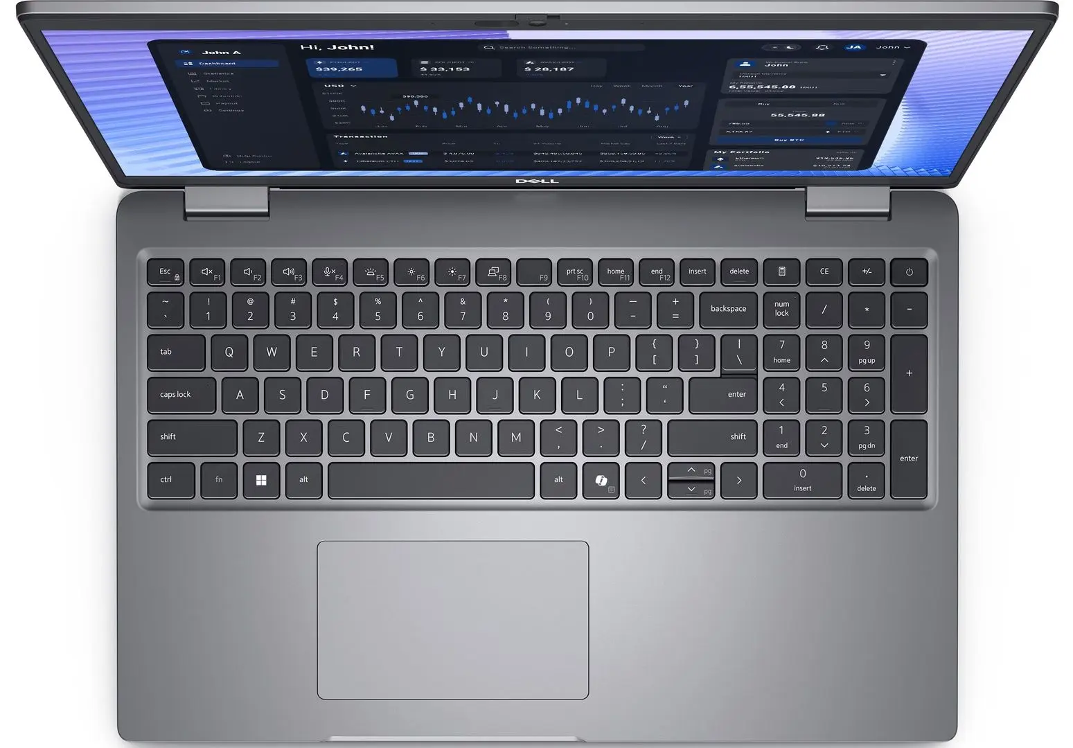 Laptop Dell Precision 3590 Intel Core Ultra 7 165H 16GB DDR5/512GB SSD W11P (Titan Gray)