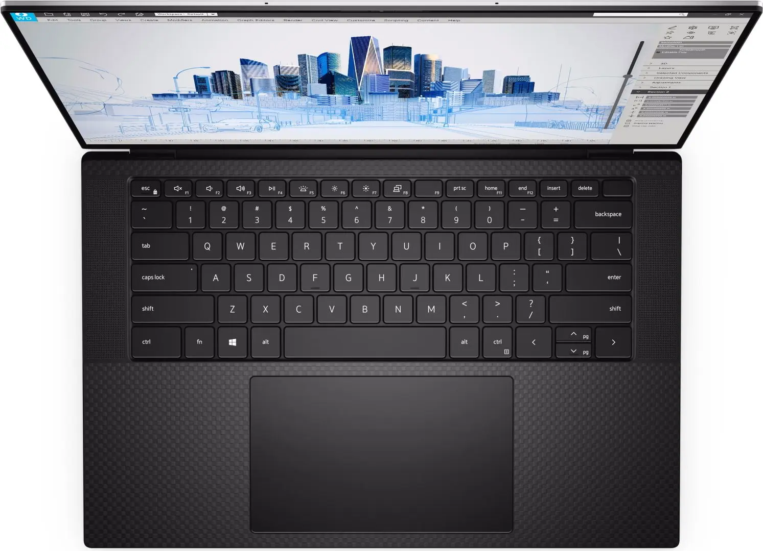 Laptop Dell Precision 5560 Intel Core i5-10400H 8GB DDR4/256GB SSD W10Pro Repack (Silver)