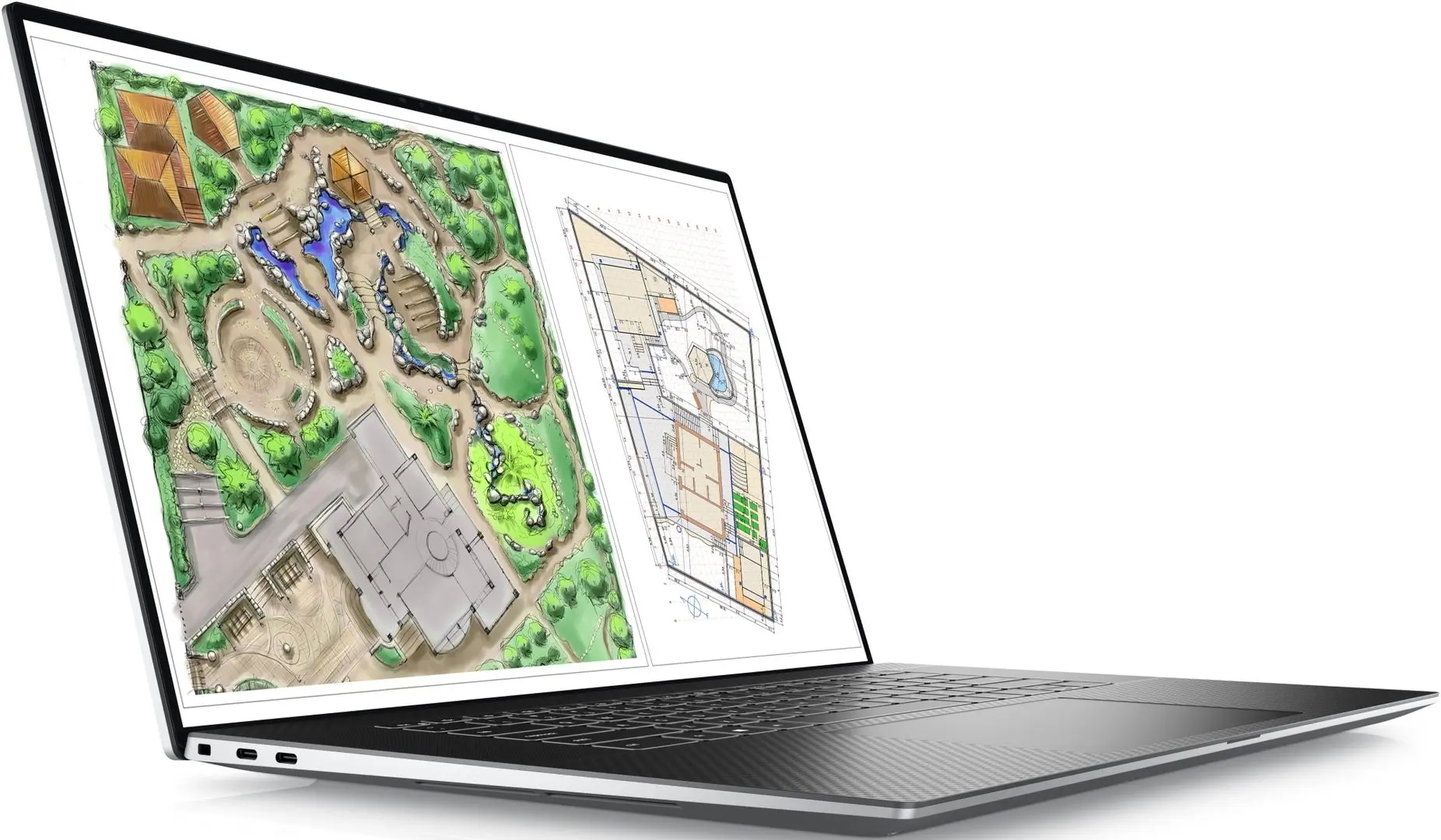 Ноутбук Dell Precision 5570 Intel Core i7-12800H 32GB DDR5/512GB SSD W10Pro (Grey)